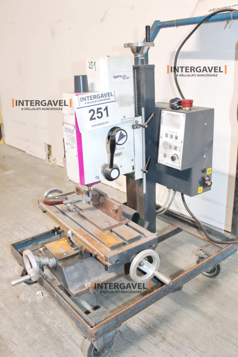 Fúró-marógép - Optimum, OPTI Mill MH 20V