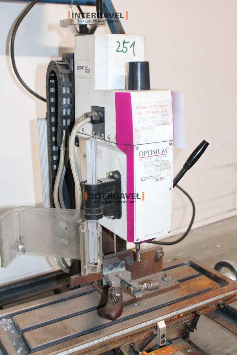 Fúró-marógép - Optimum, OPTI Mill MH 20V 6