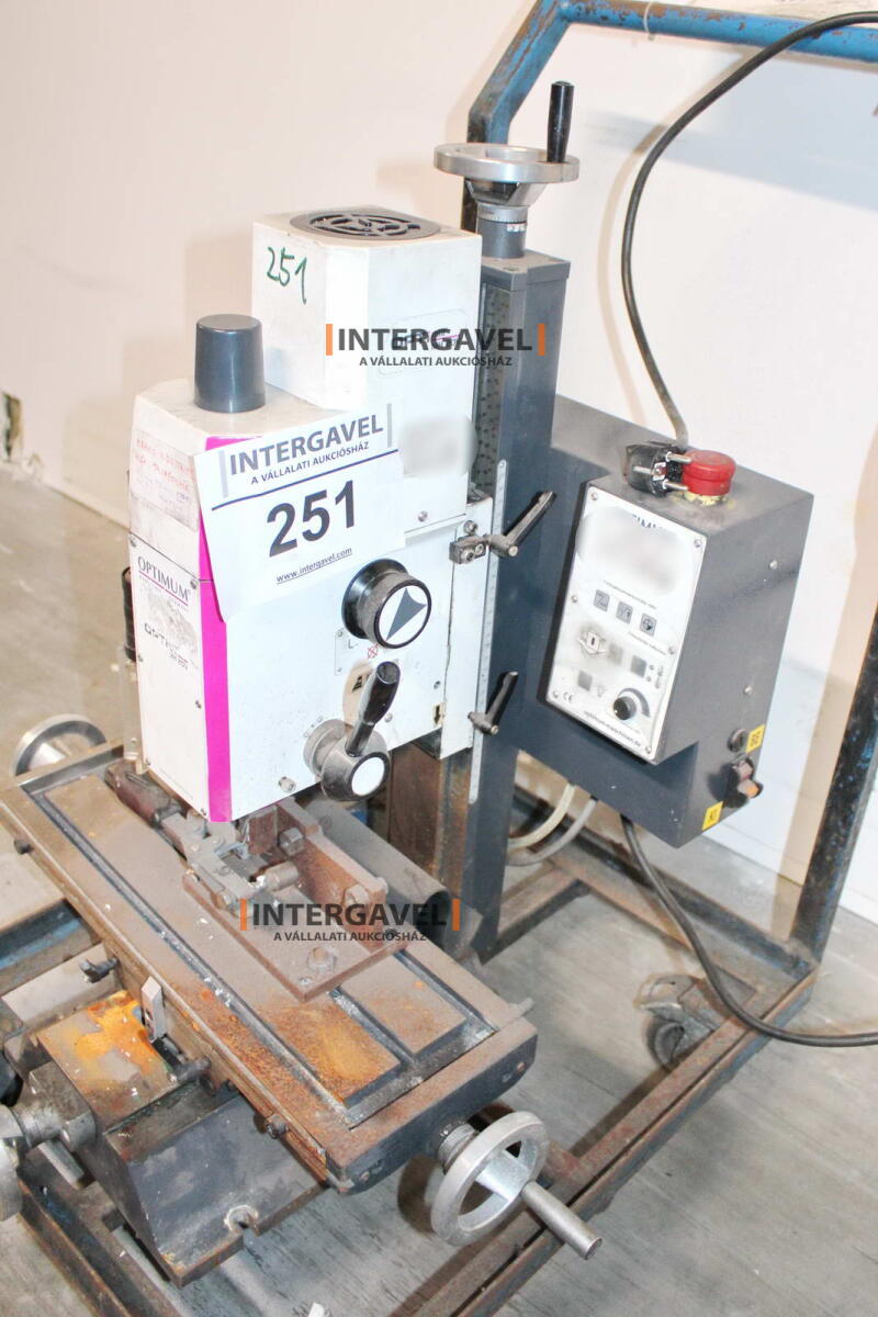 Fúró-marógép - Optimum, OPTI Mill MH 20V 14