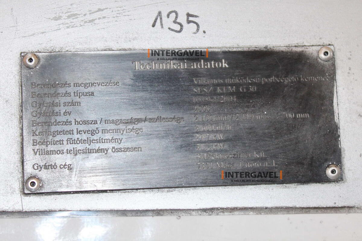 Kemence - S-Elektroszinter Kft, KLM G30 2