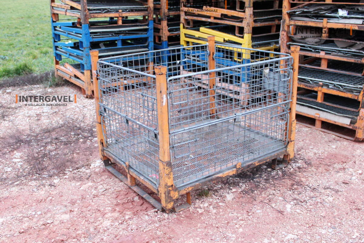 Rácsos konténer - összecsukható 2