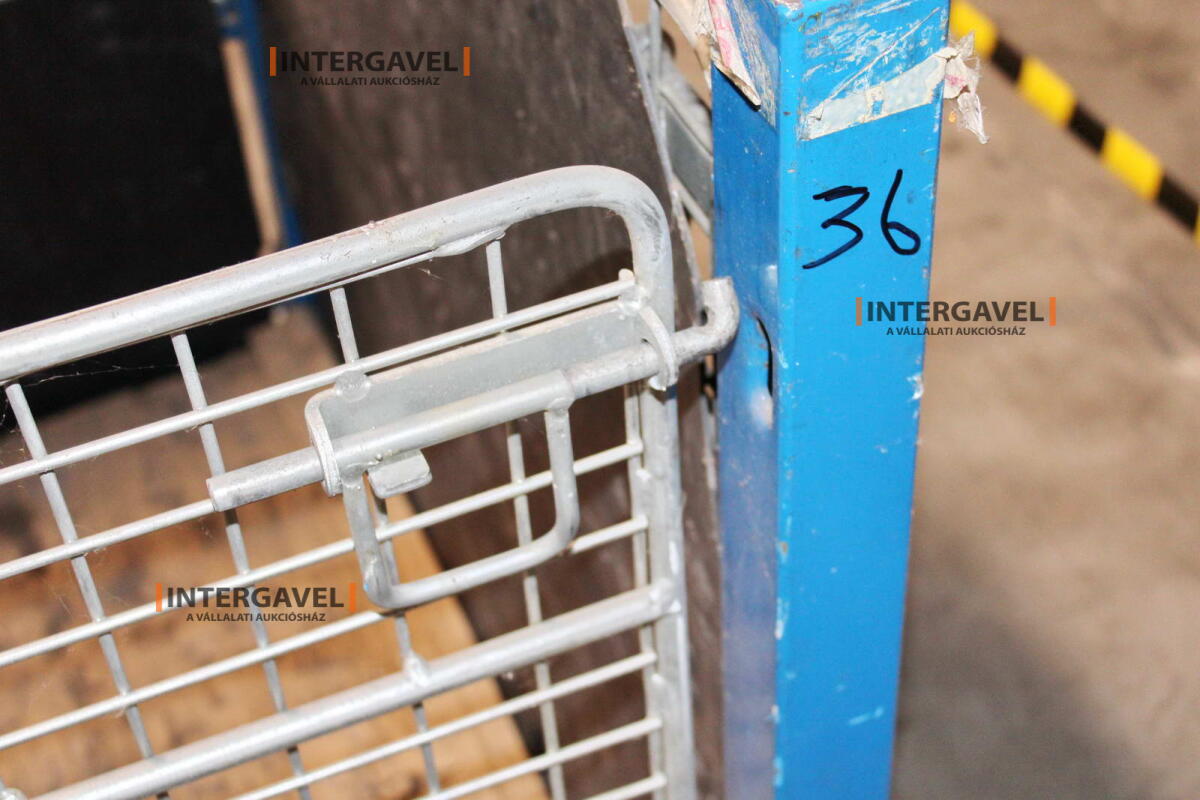 Rácsos konténer - összecsukható 9