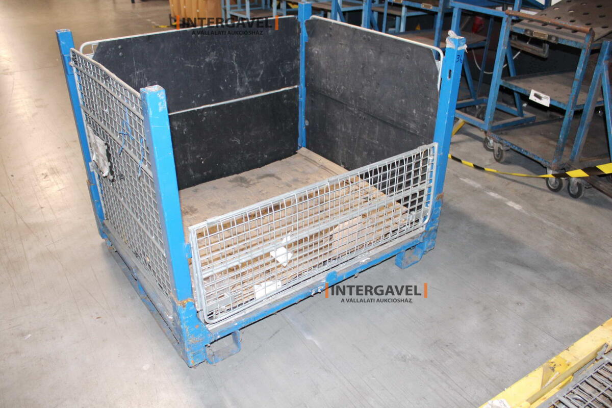 Rácsos konténer - összecsukható 10