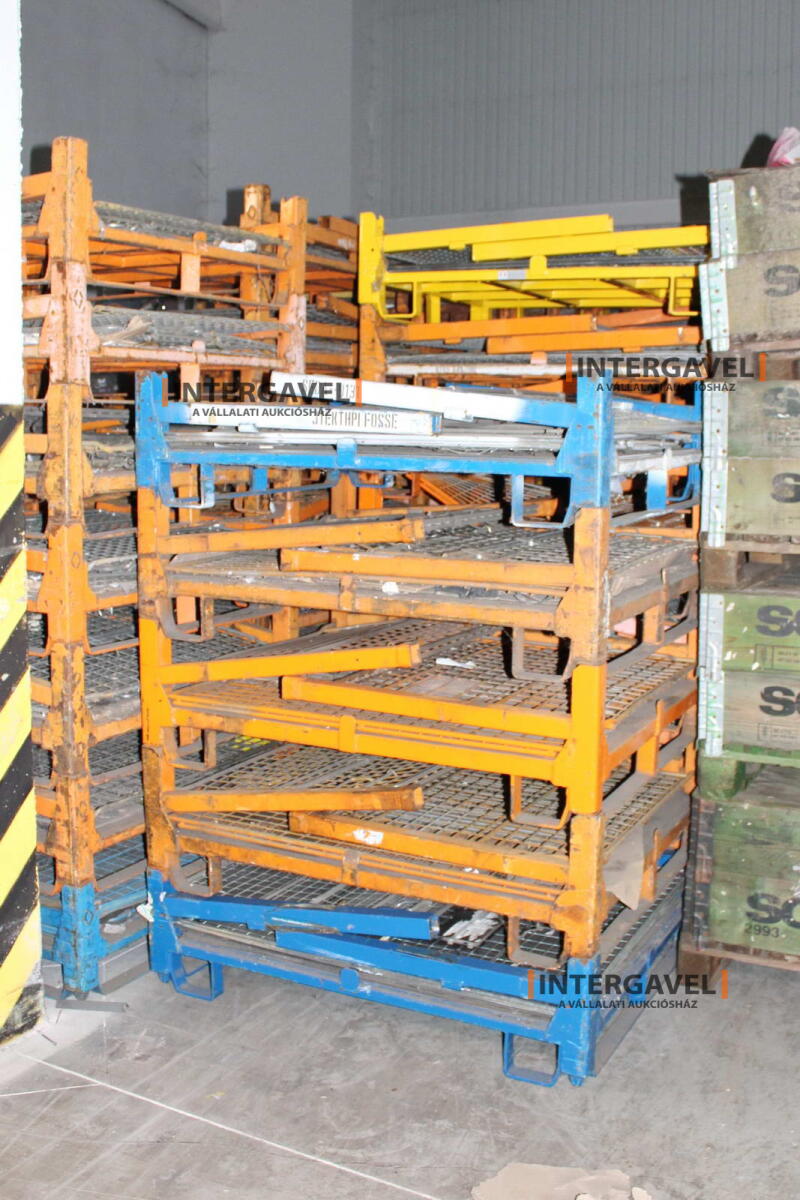 Rácsos konténer - összecsukható 23