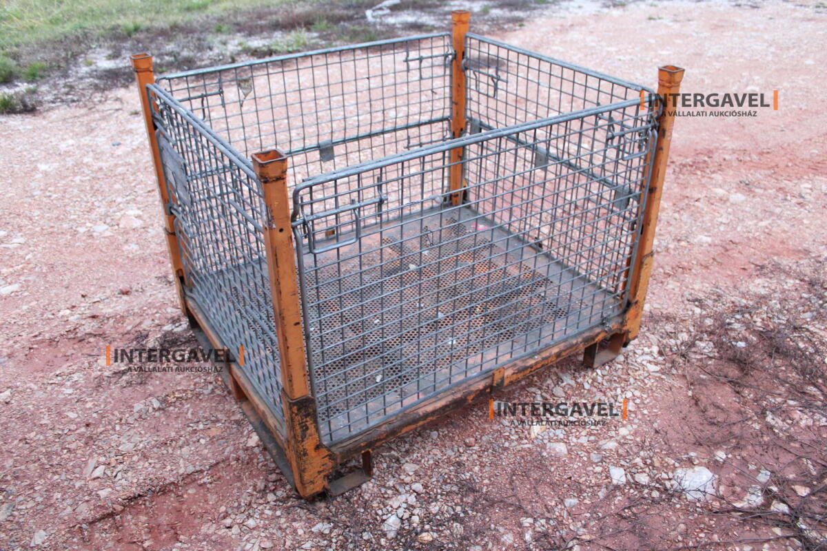 Rácsos konténer - összecsukható 28