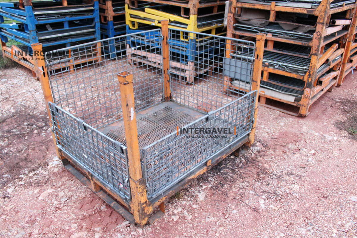 Rácsos konténer - összecsukható 29