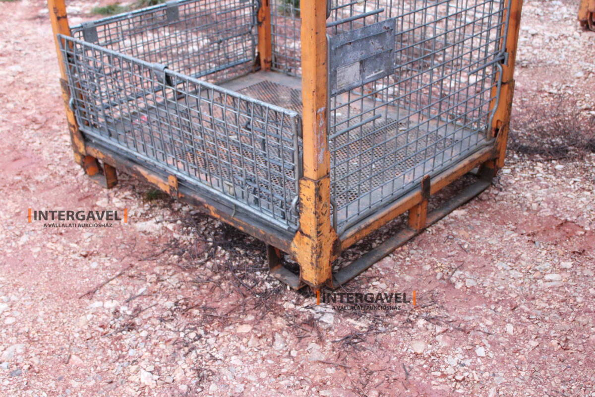 Rácsos konténer - összecsukható 34