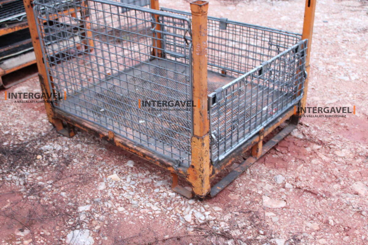 Rácsos konténer - összecsukható 35