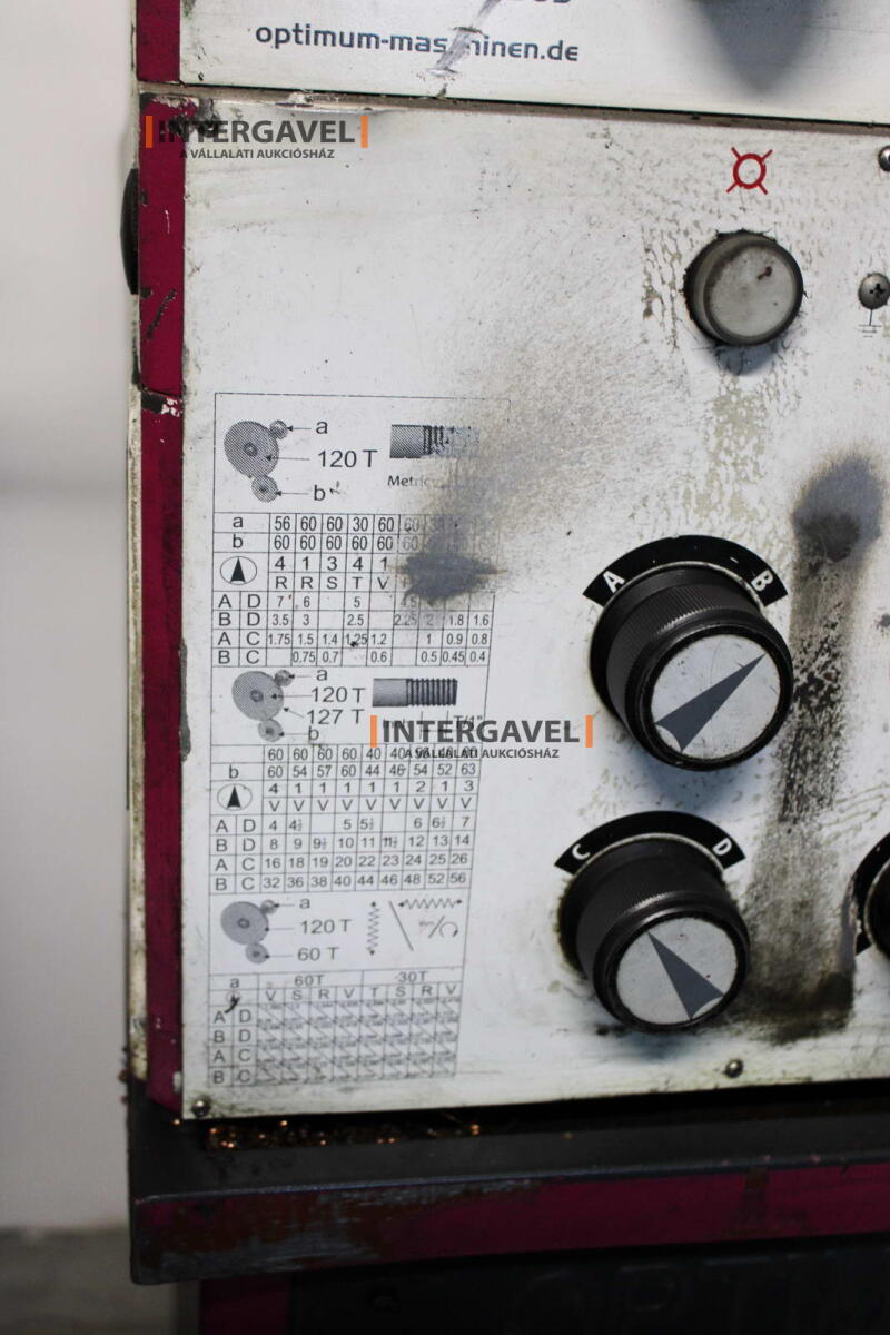 Eszterga - Optimum, TH 3309 17