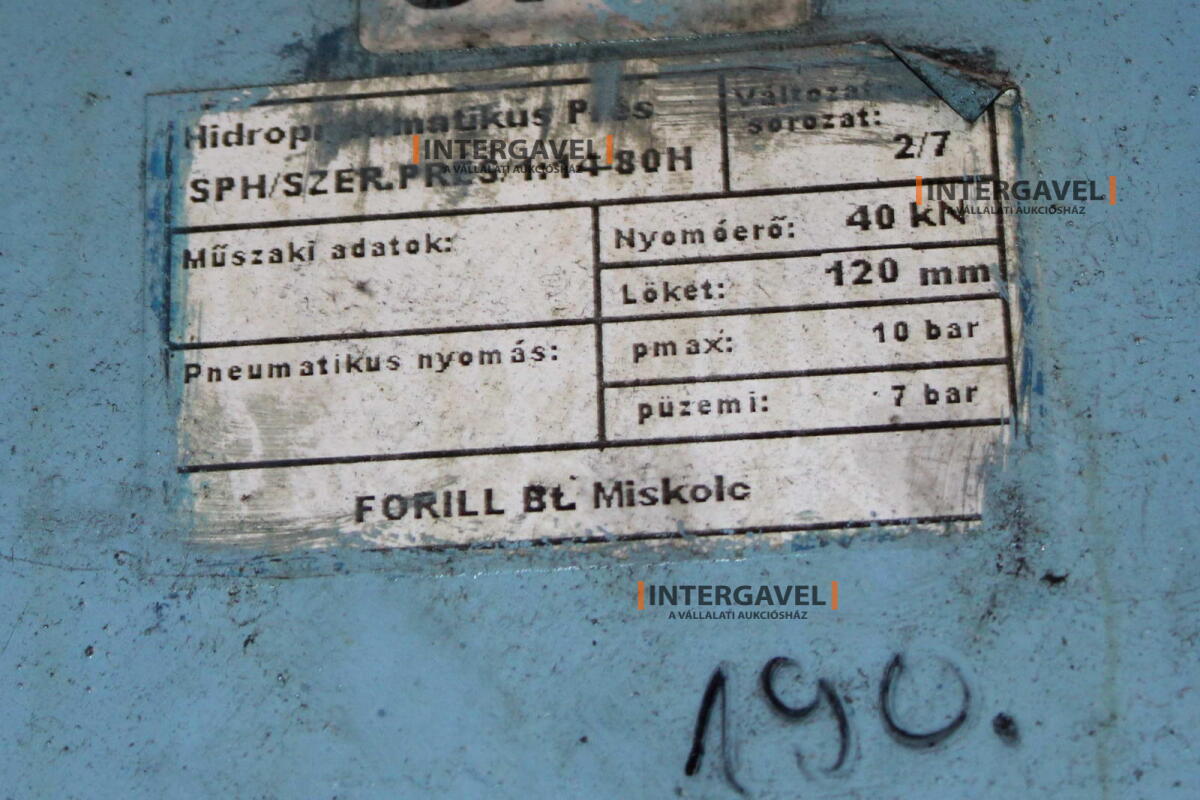 Vegyes présgépek 4