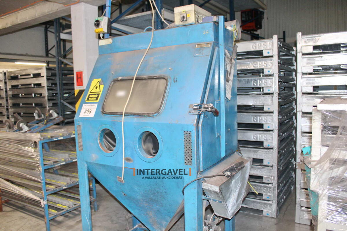 Szemcseszóró kabin - Laborex, CAB1250-NS-W 4