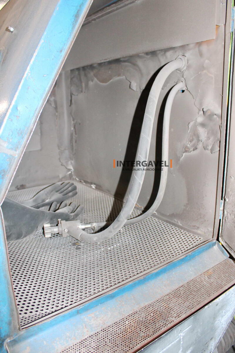 Szemcseszóró kabin - Laborex, CAB1250-NS-W 6