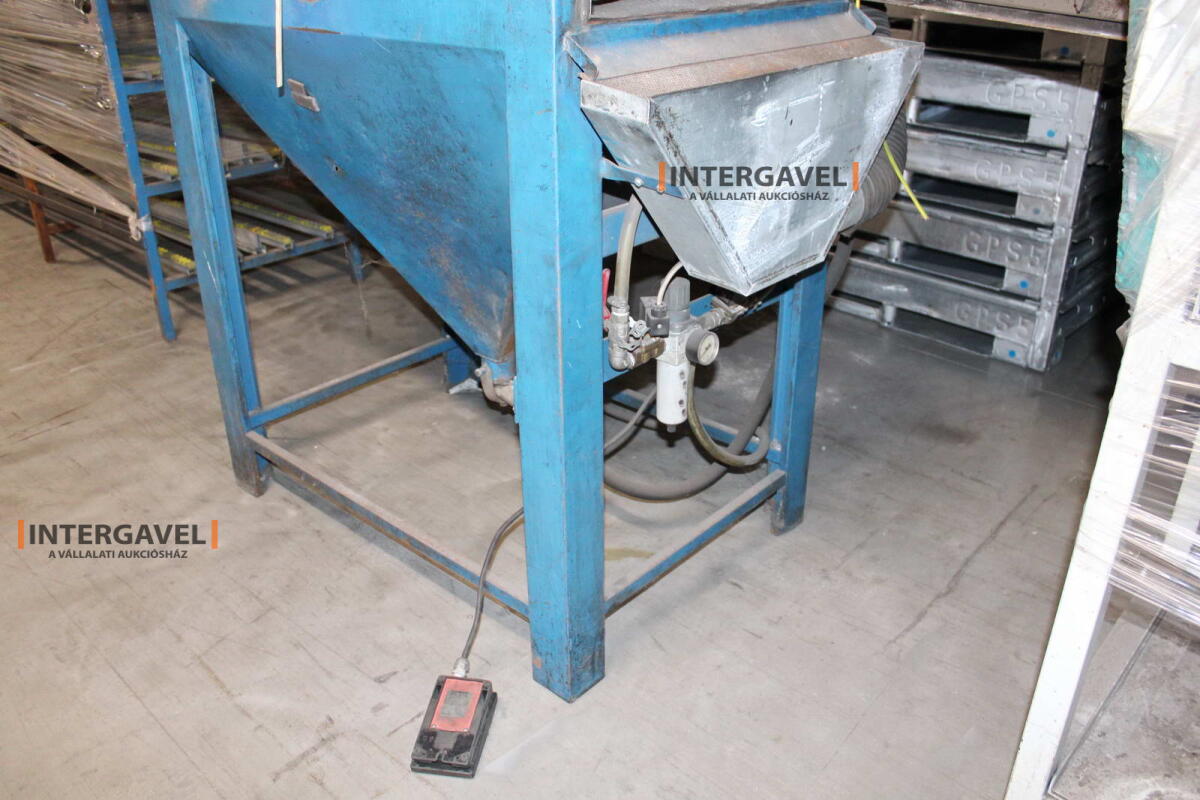 Szemcseszóró kabin - Laborex, CAB1250-NS-W 10