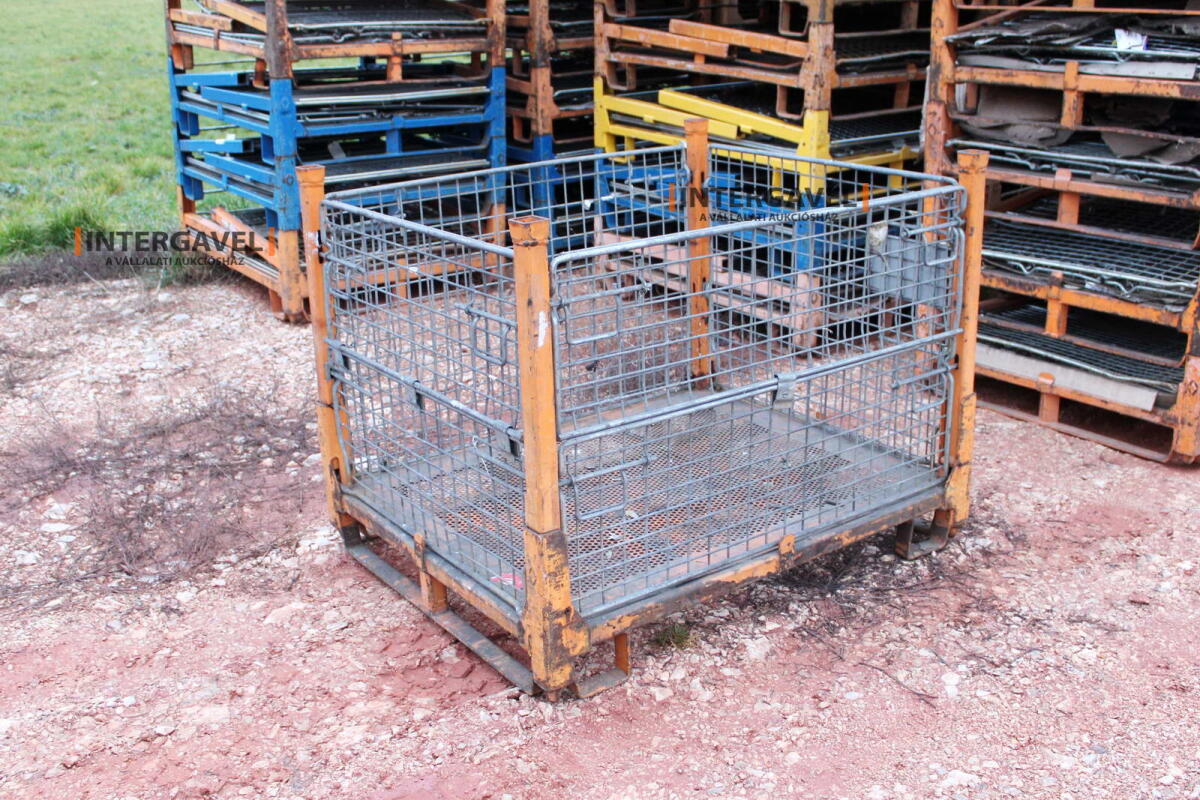 Rácsos konténer - összecsukható 2