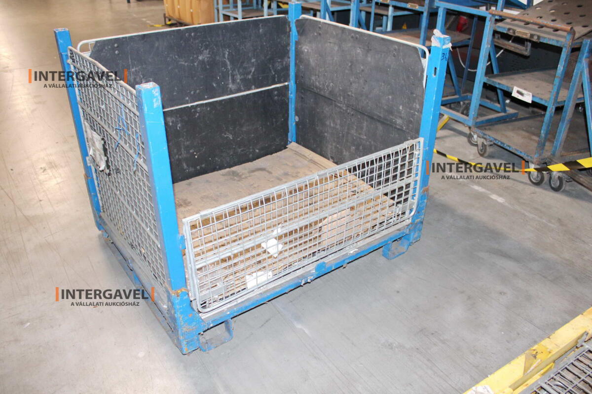 Rácsos konténer - összecsukható 4