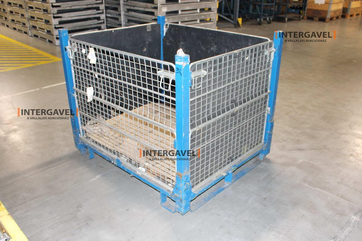 Rácsos konténer - összecsukható 6