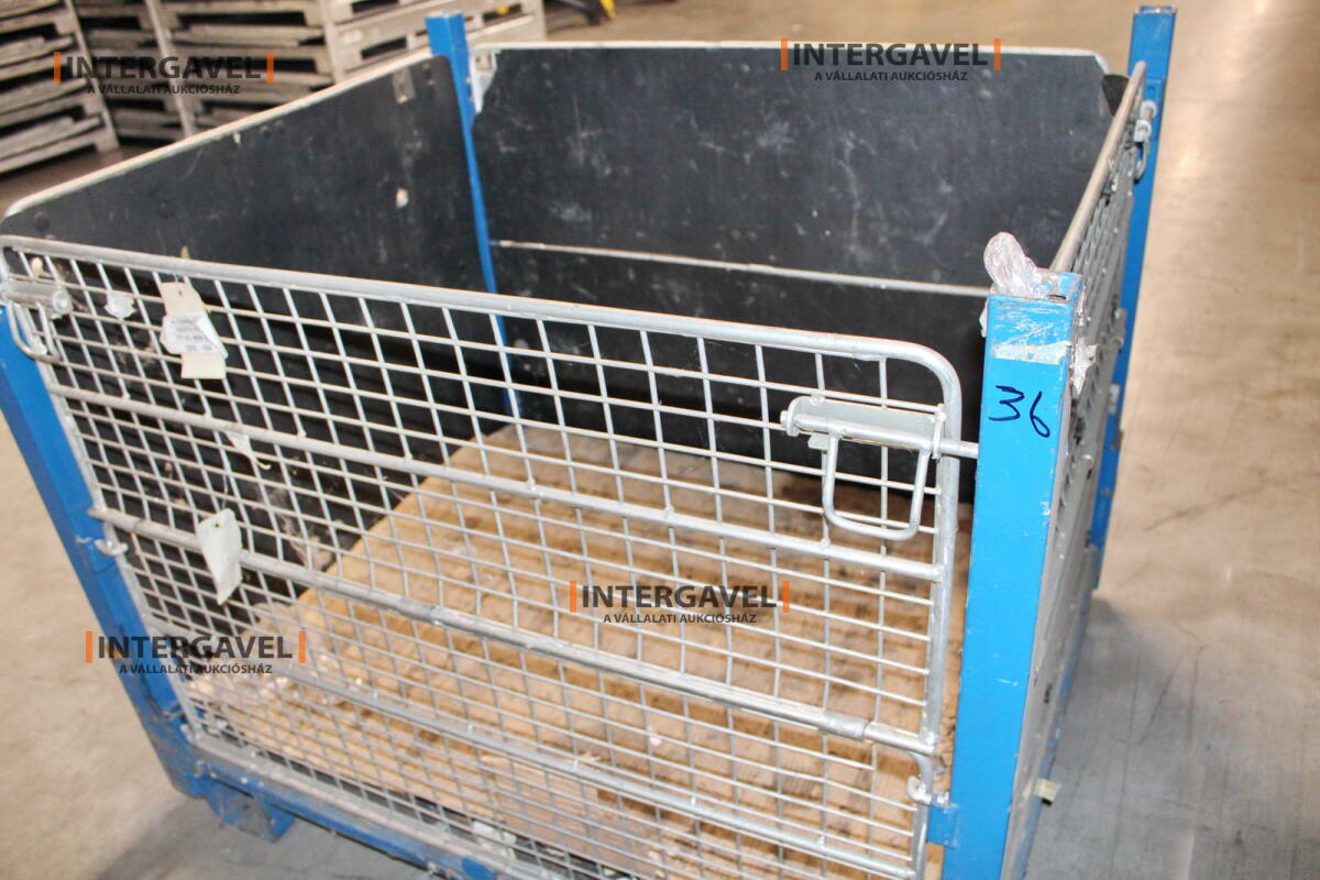 Rácsos konténer - összecsukható 8