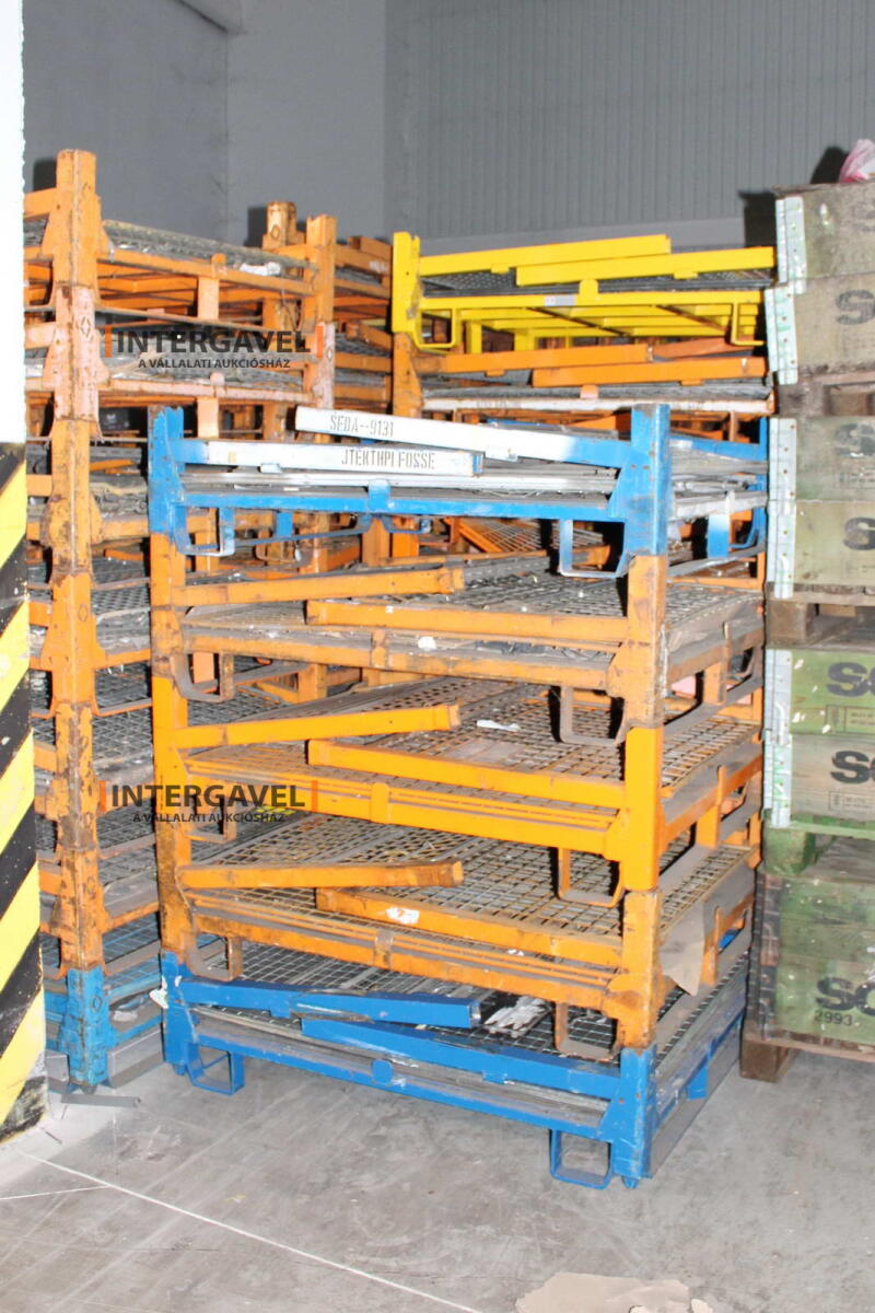 Rácsos konténer - összecsukható 23