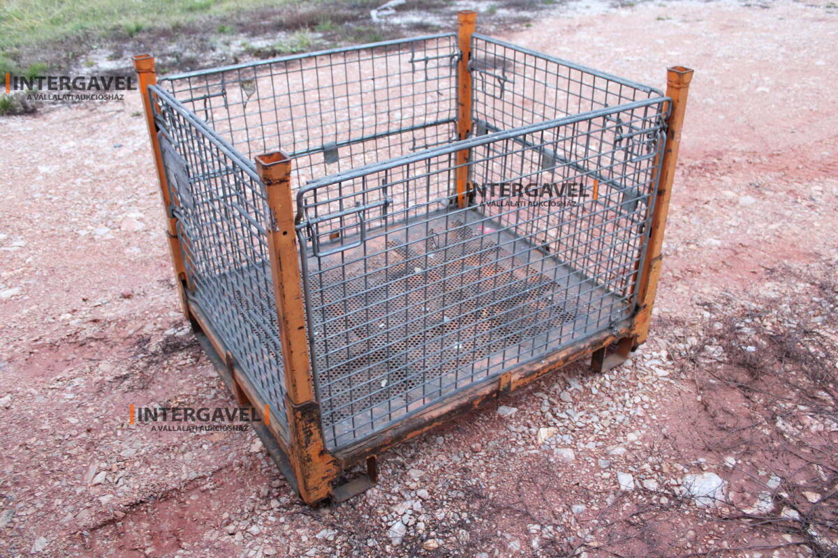 Rácsos konténer - összecsukható 28