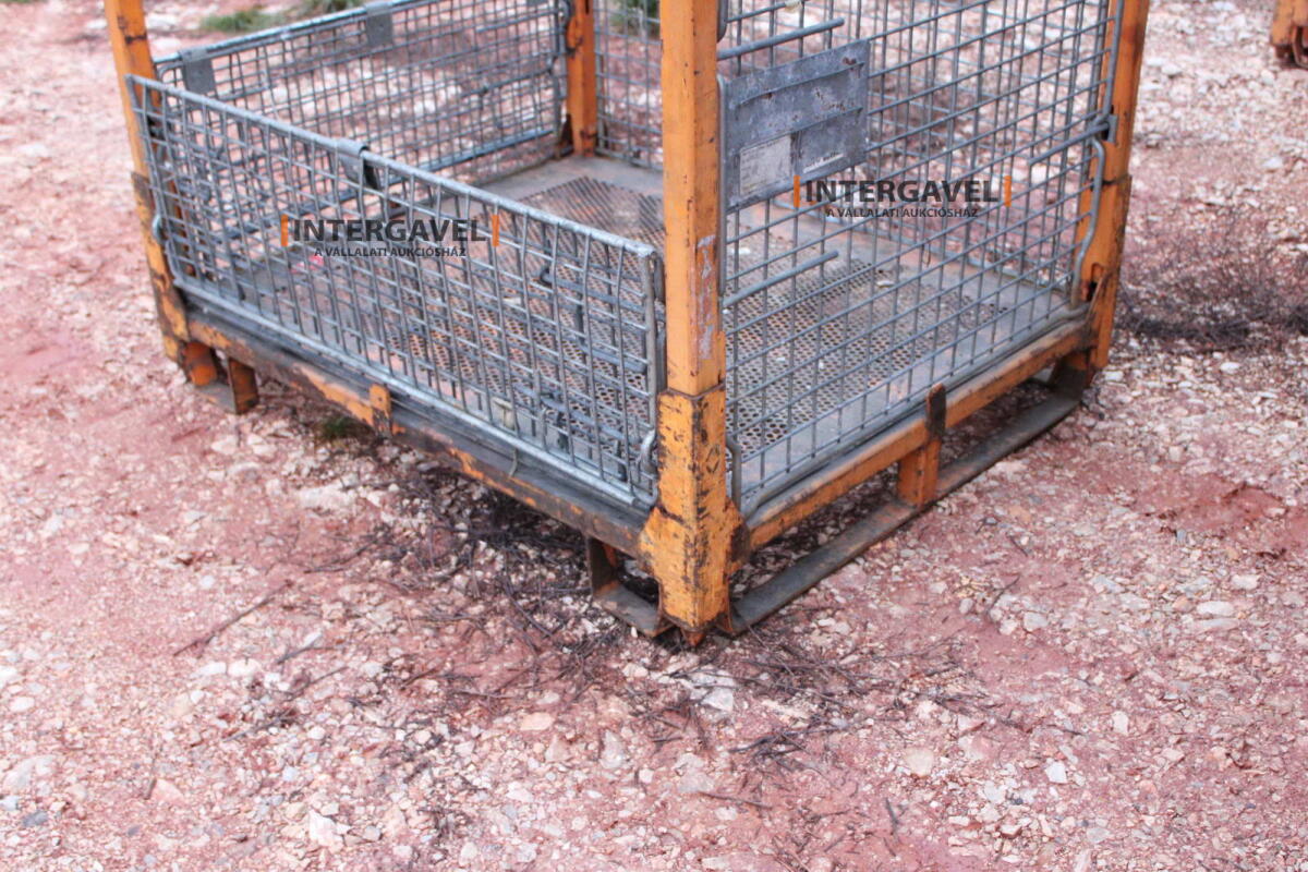 Rácsos konténer - összecsukható 34