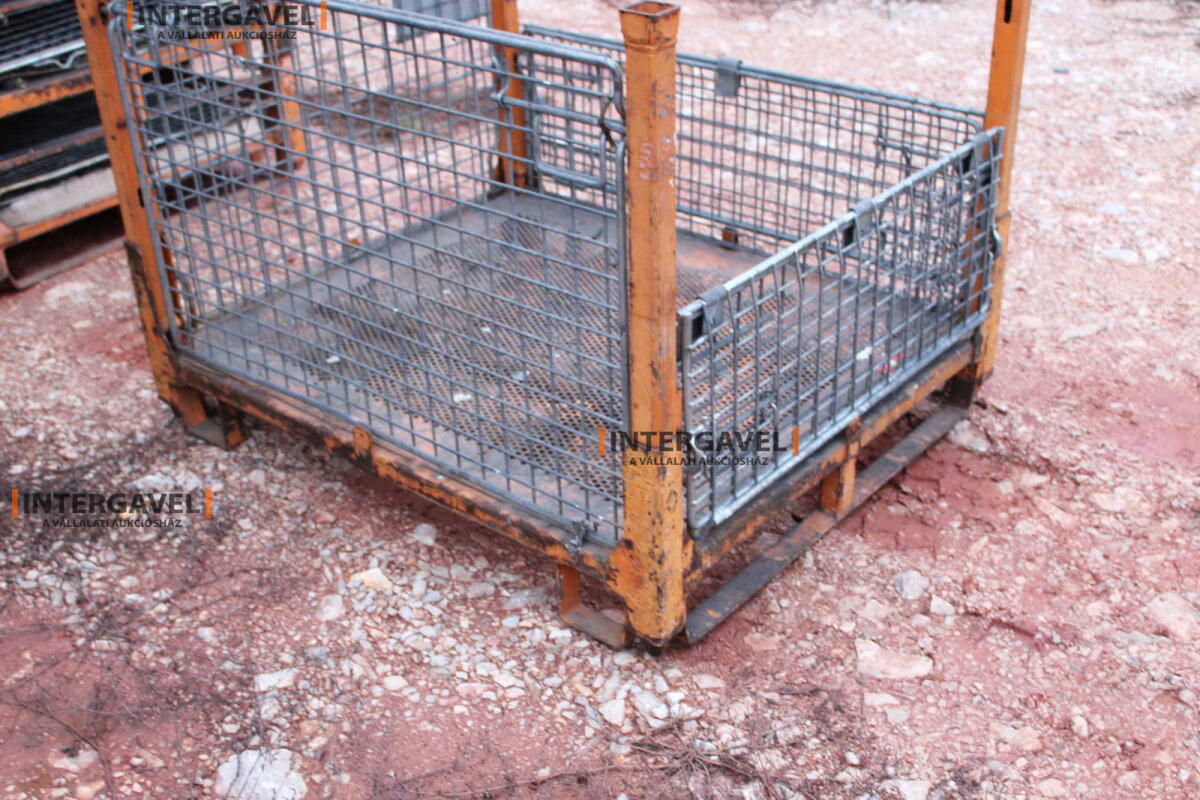 Rácsos konténer - összecsukható 35