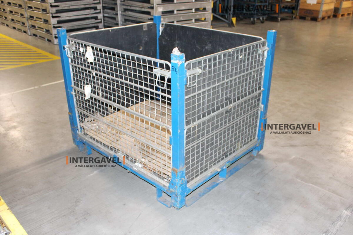Rácsos konténer - összecsukható 6