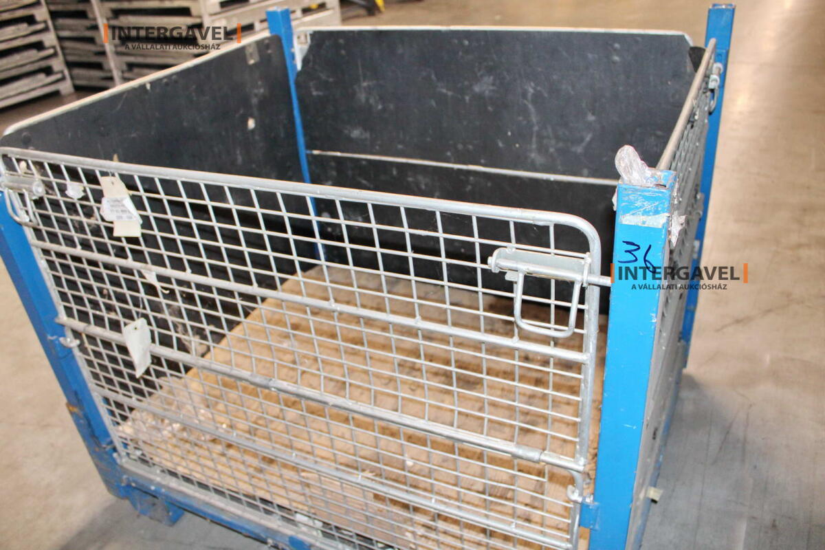 Rácsos konténer - összecsukható 8