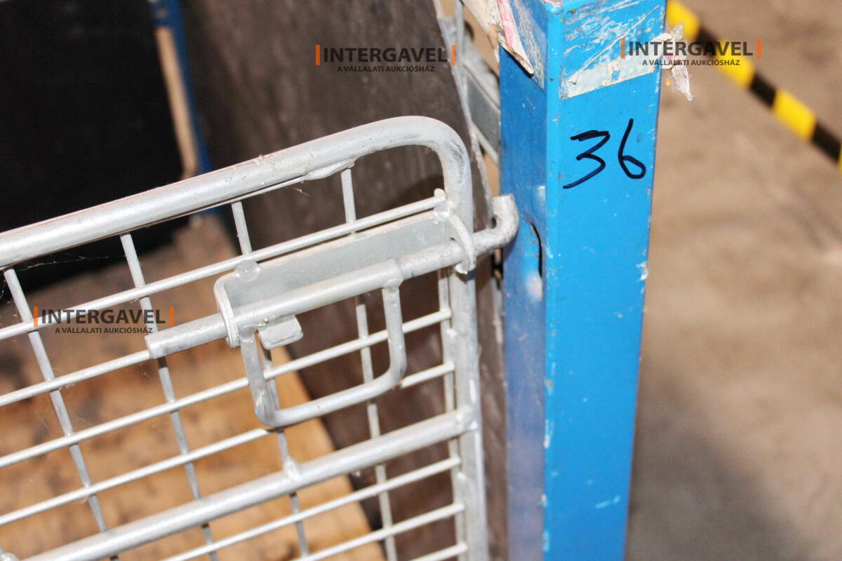 Rácsos konténer - összecsukható 9