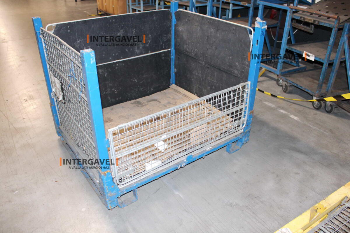 Rácsos konténer - összecsukható 10