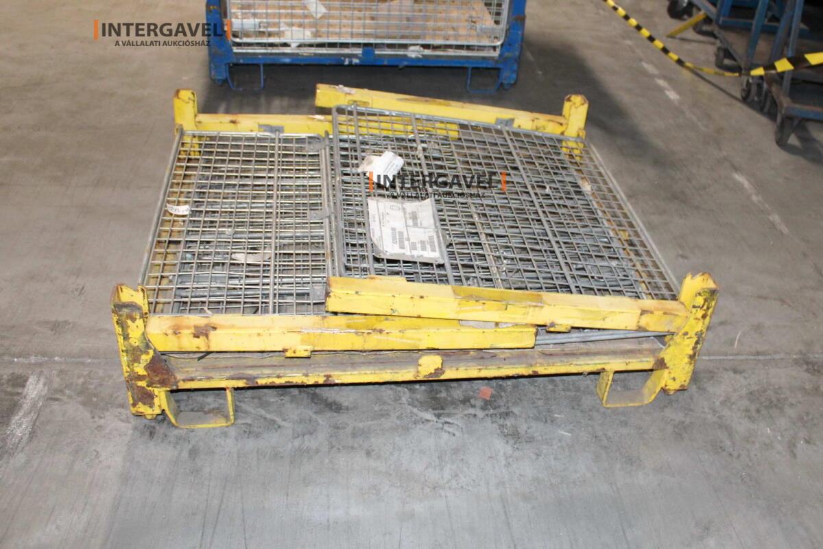 Rácsos konténer - összecsukható 18