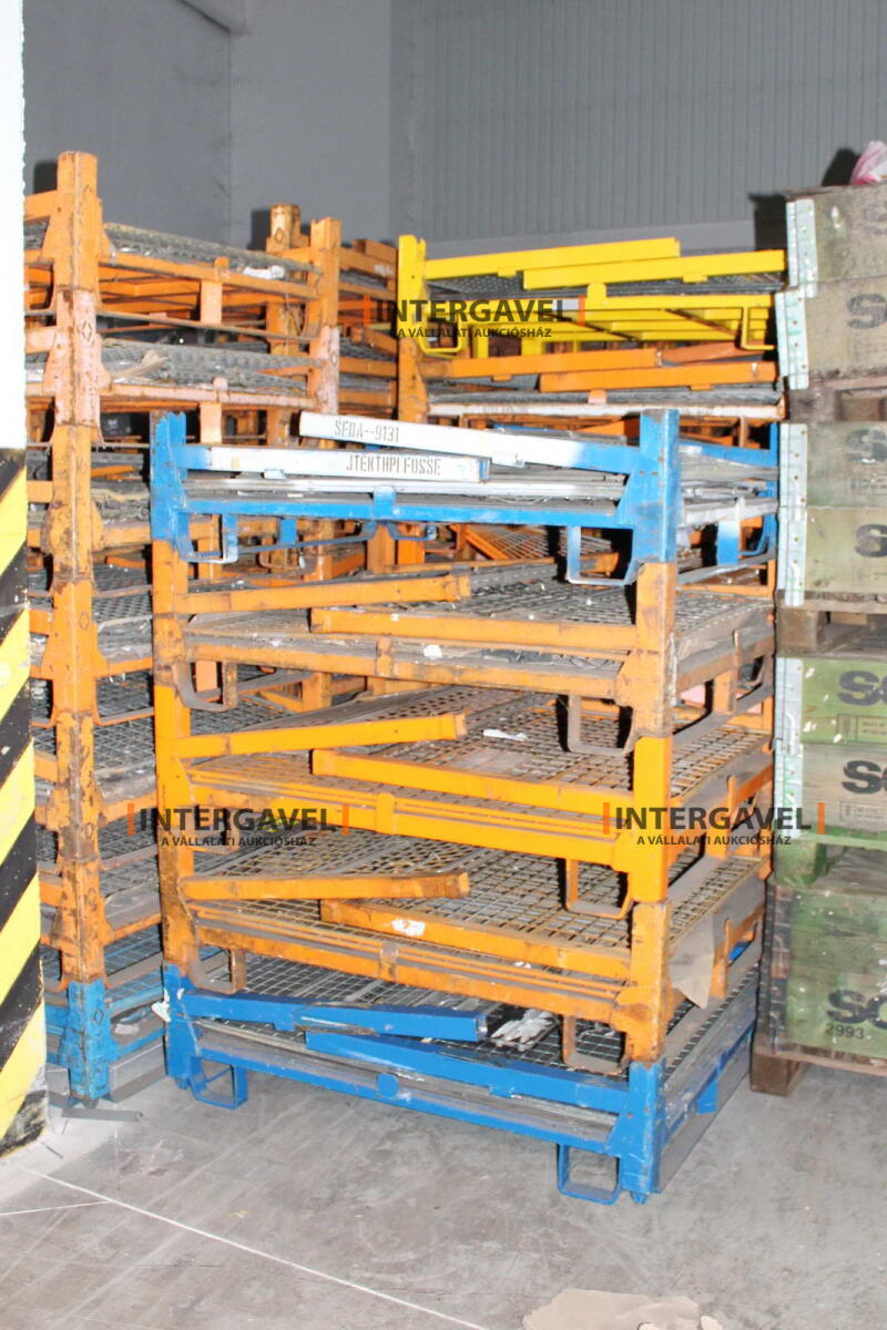 Rácsos konténer - összecsukható 23