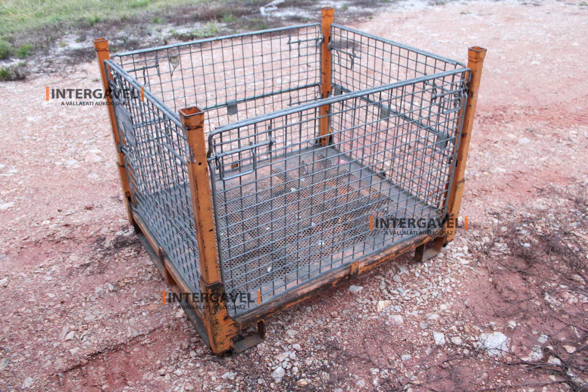 Rácsos konténer - összecsukható 28