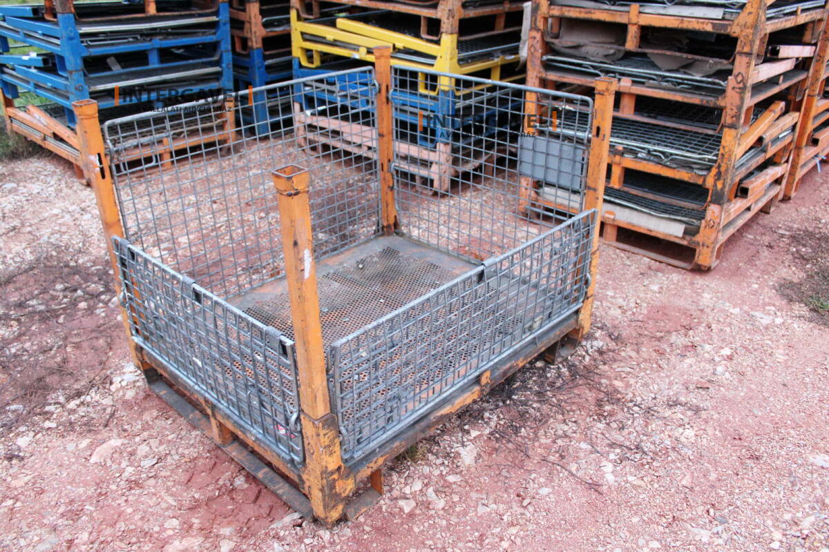 Rácsos konténer - összecsukható 29