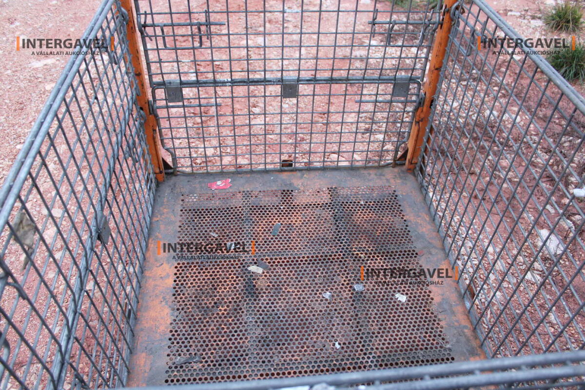 Rácsos konténer - összecsukható 33