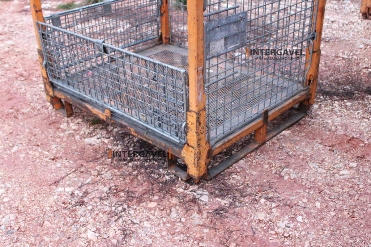 Rácsos konténer - összecsukható 34