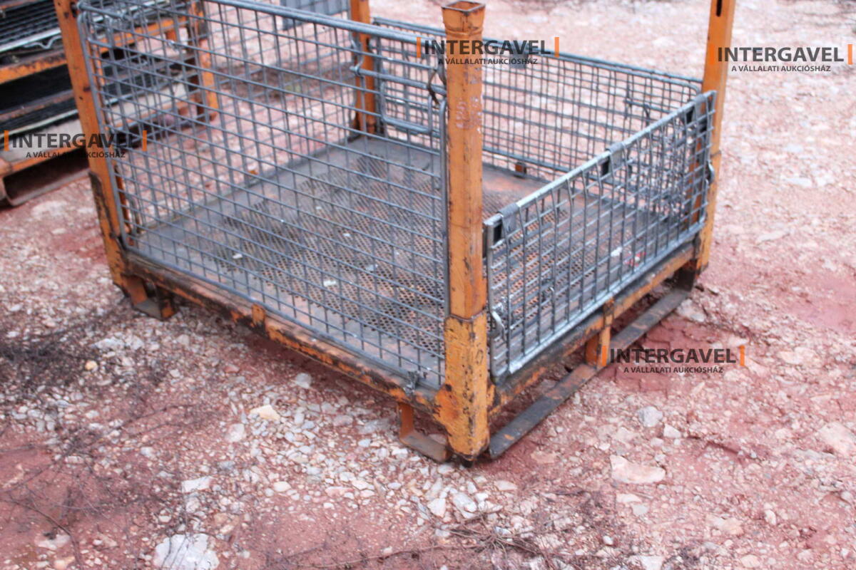 Rácsos konténer - összecsukható 35
