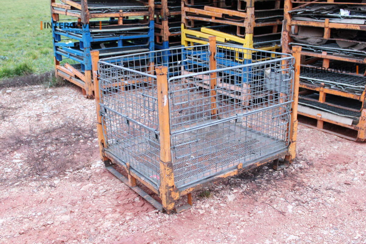 Rácsos konténer - összecsukható 2