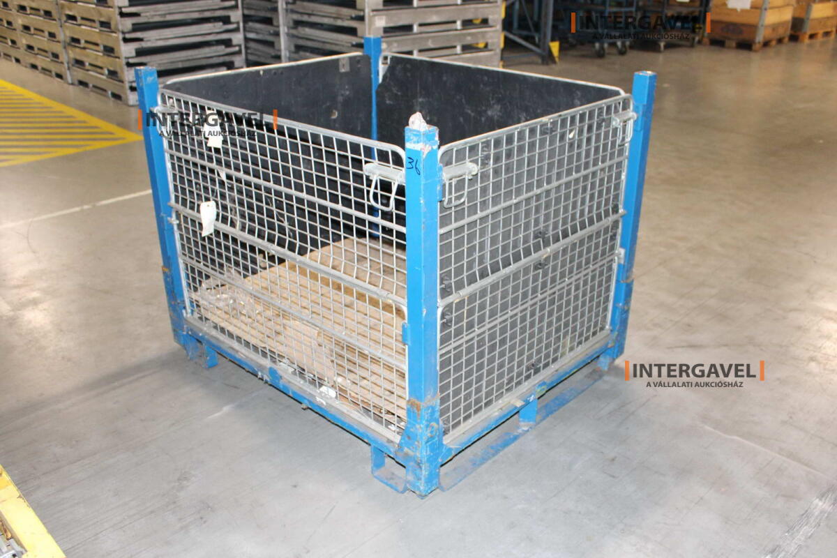 Rácsos konténer - összecsukható 6