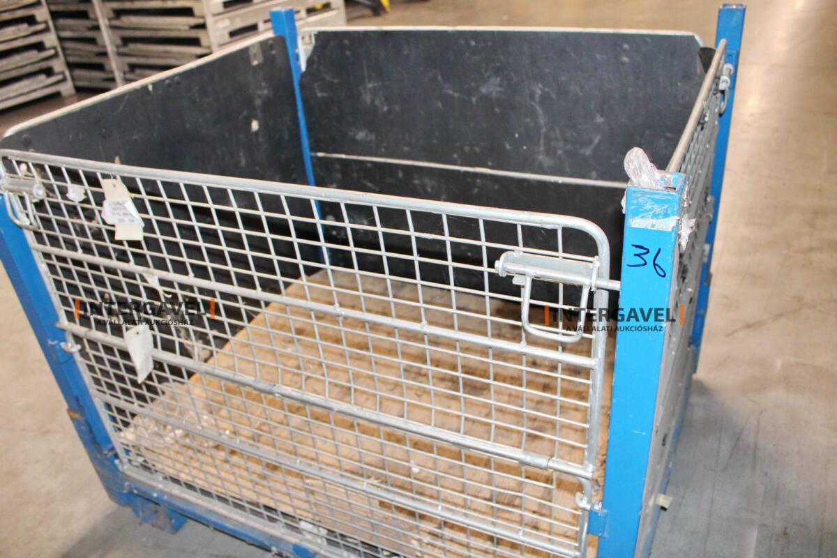 Rácsos konténer - összecsukható 8
