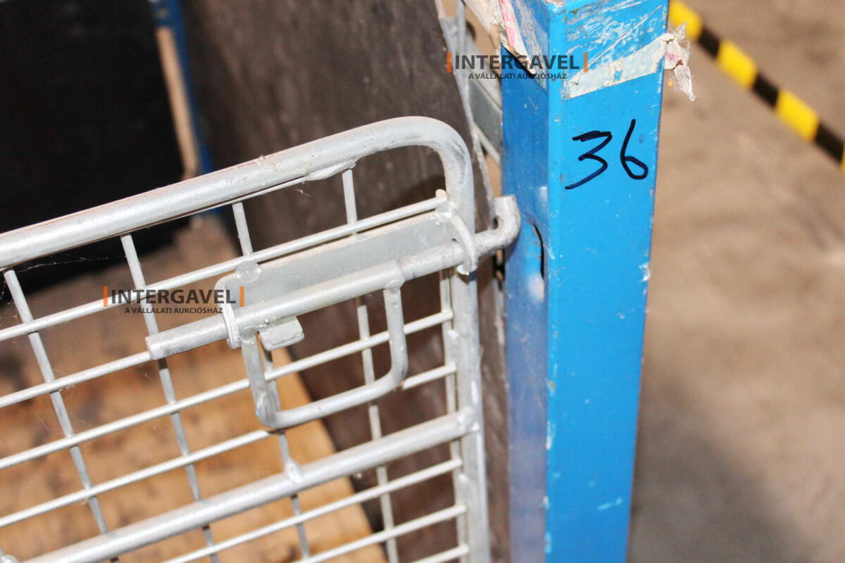 Rácsos konténer - összecsukható 9