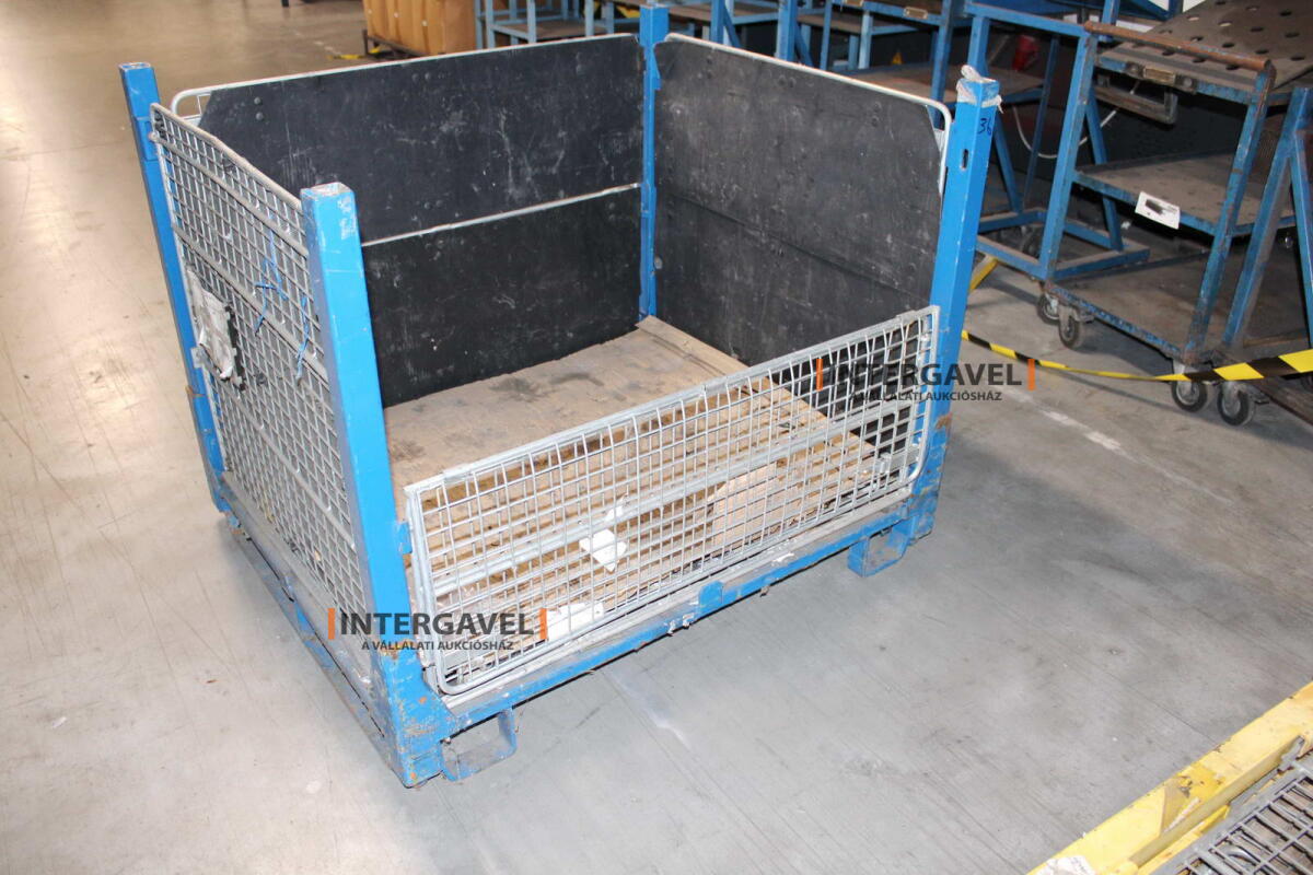 Rácsos konténer - összecsukható 10