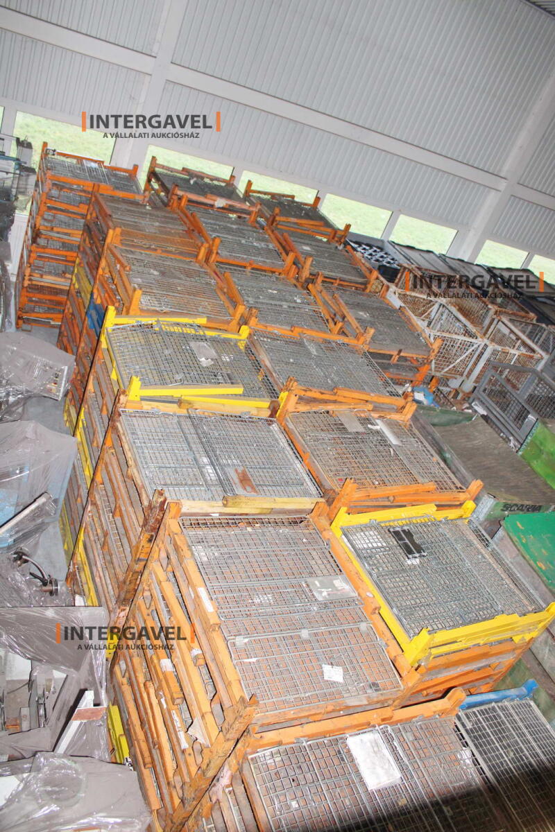 Rácsos konténer - összecsukható 22