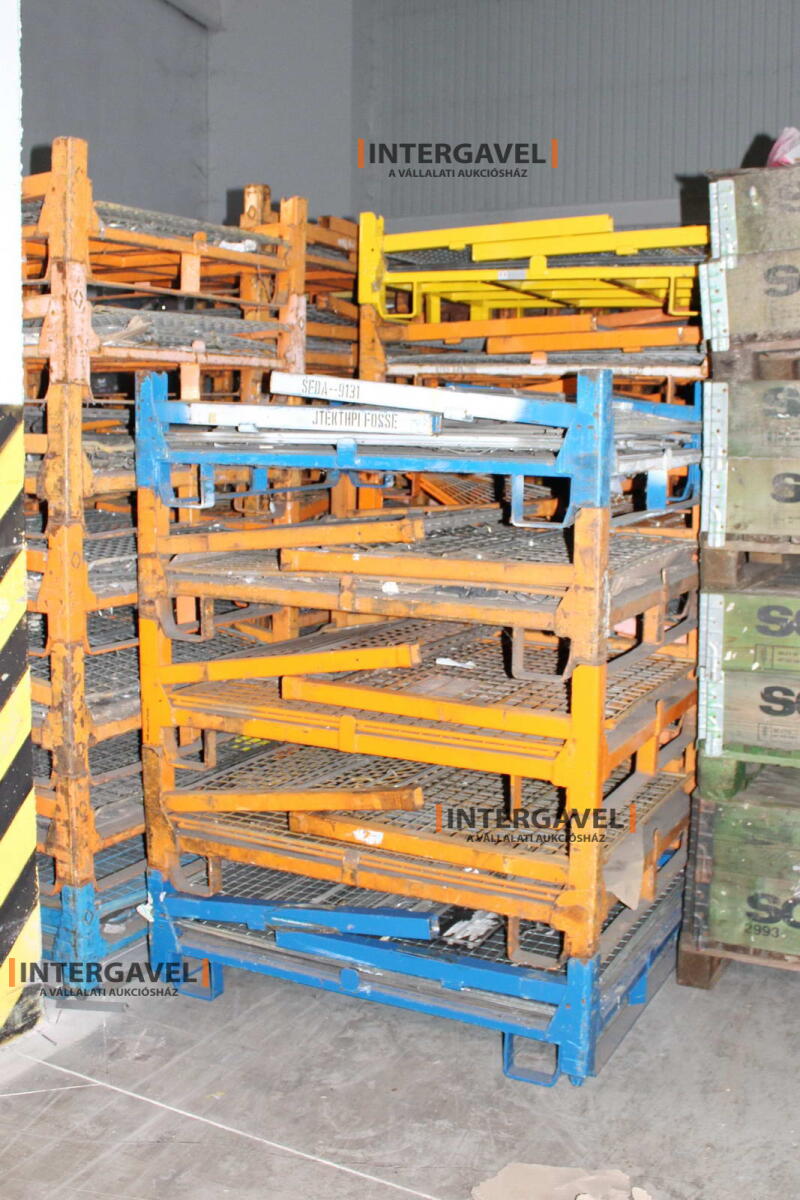 Rácsos konténer - összecsukható 23