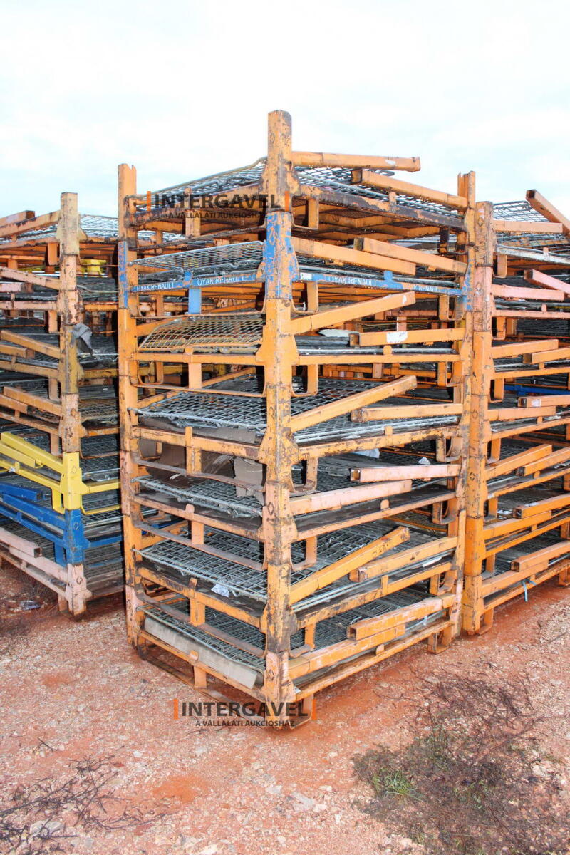 Rácsos konténer - összecsukható 25