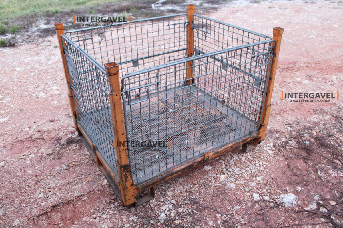 Rácsos konténer - összecsukható 28