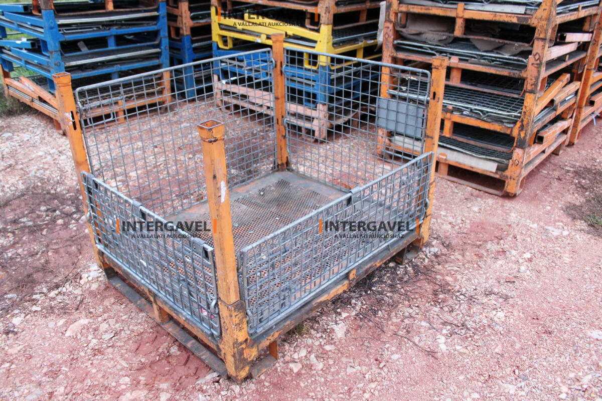 Rácsos konténer - összecsukható 29