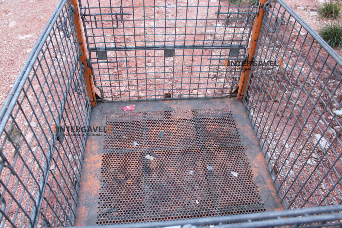 Rácsos konténer - összecsukható 33