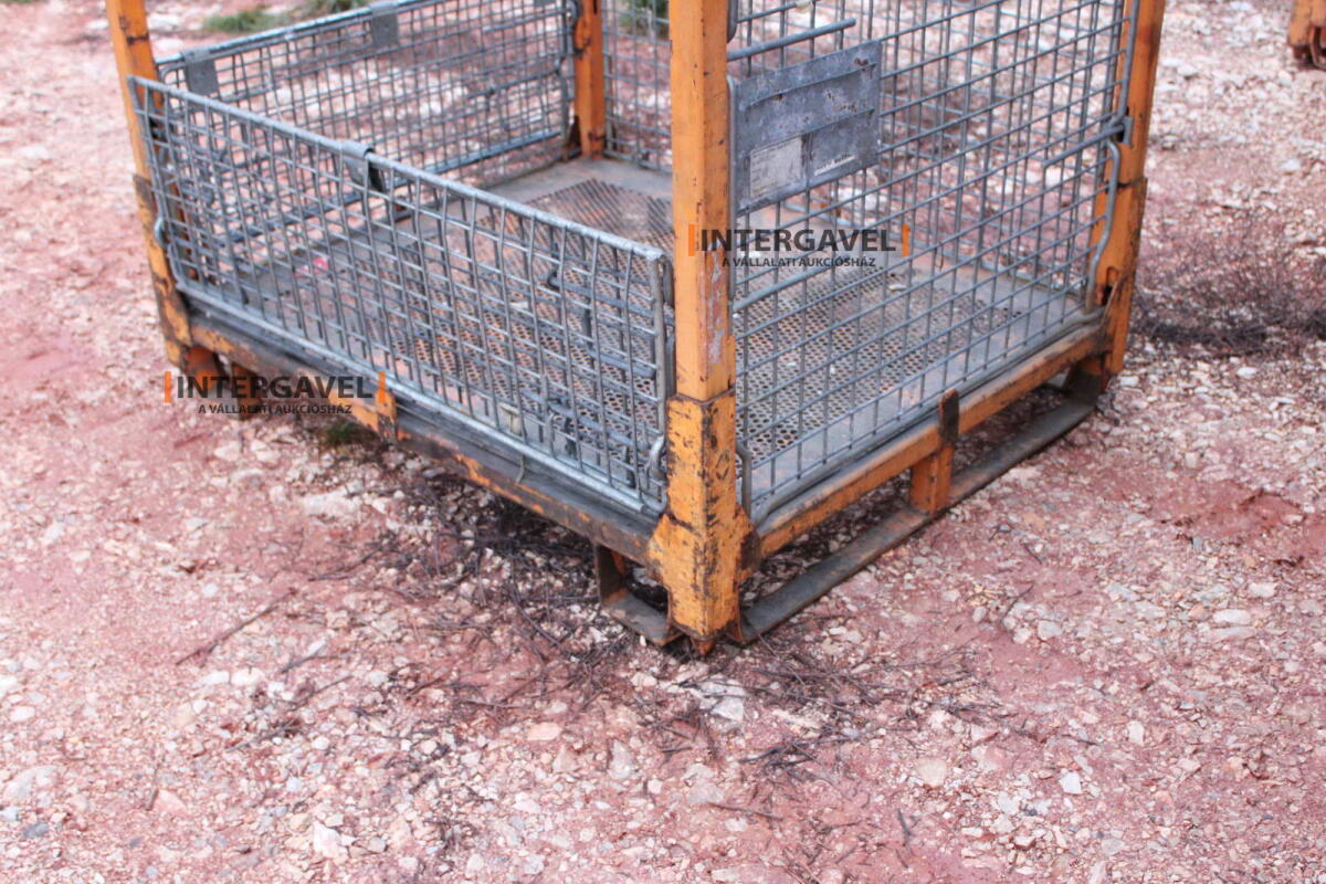 Rácsos konténer - összecsukható 34