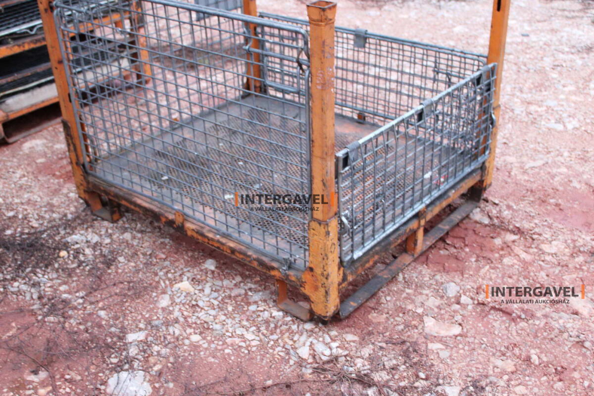 Rácsos konténer - összecsukható 35