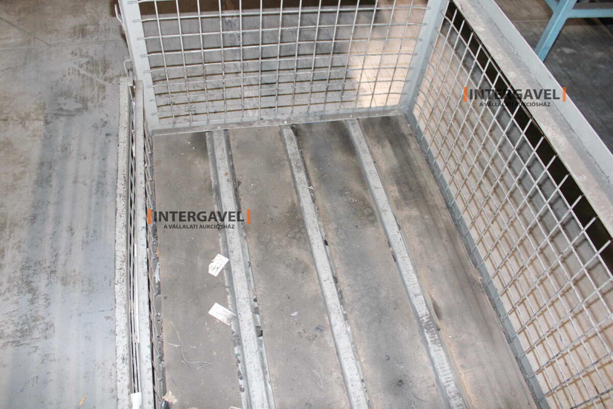 Rácsos konténer 10